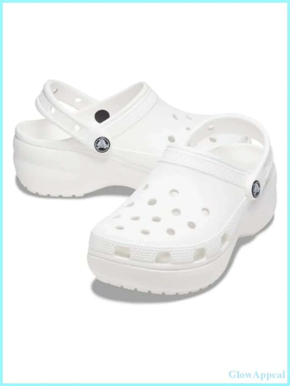 Platform Clog Lightweight Waterproof Comfort Slip-On Shoe